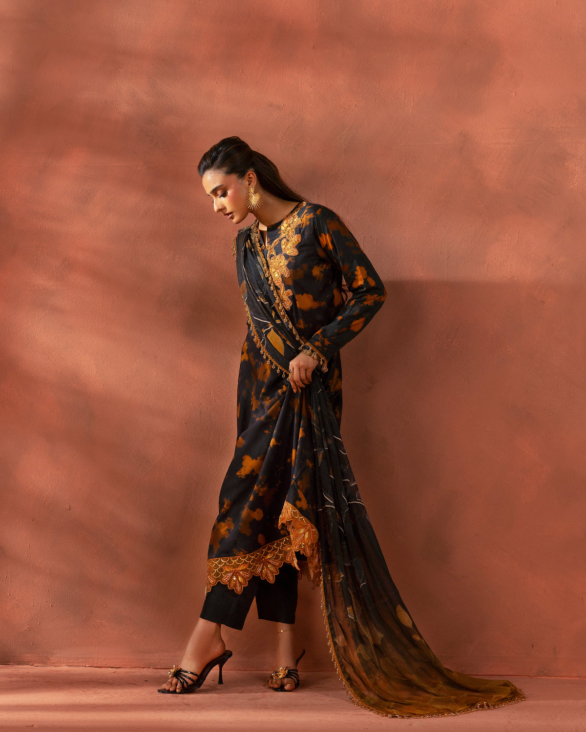 Amber Dusk – 3-Piece Unstitched