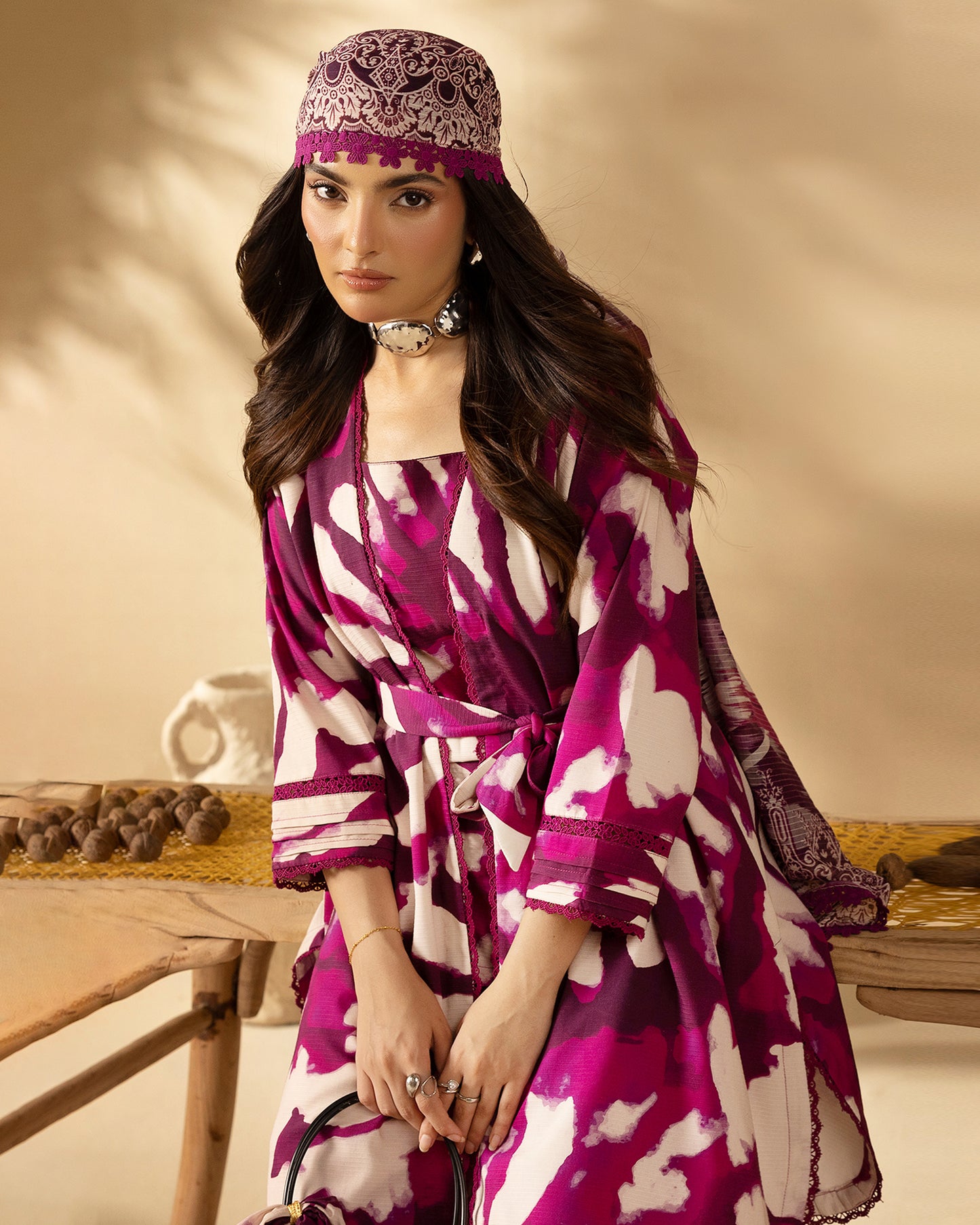 Staple Dora Digital Printed Collection With Diamond Printed Dupatta