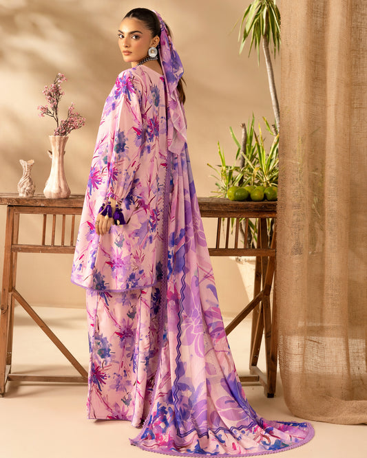 Staple Dora Digital Printed Collection With Diamond Printed Dupatta