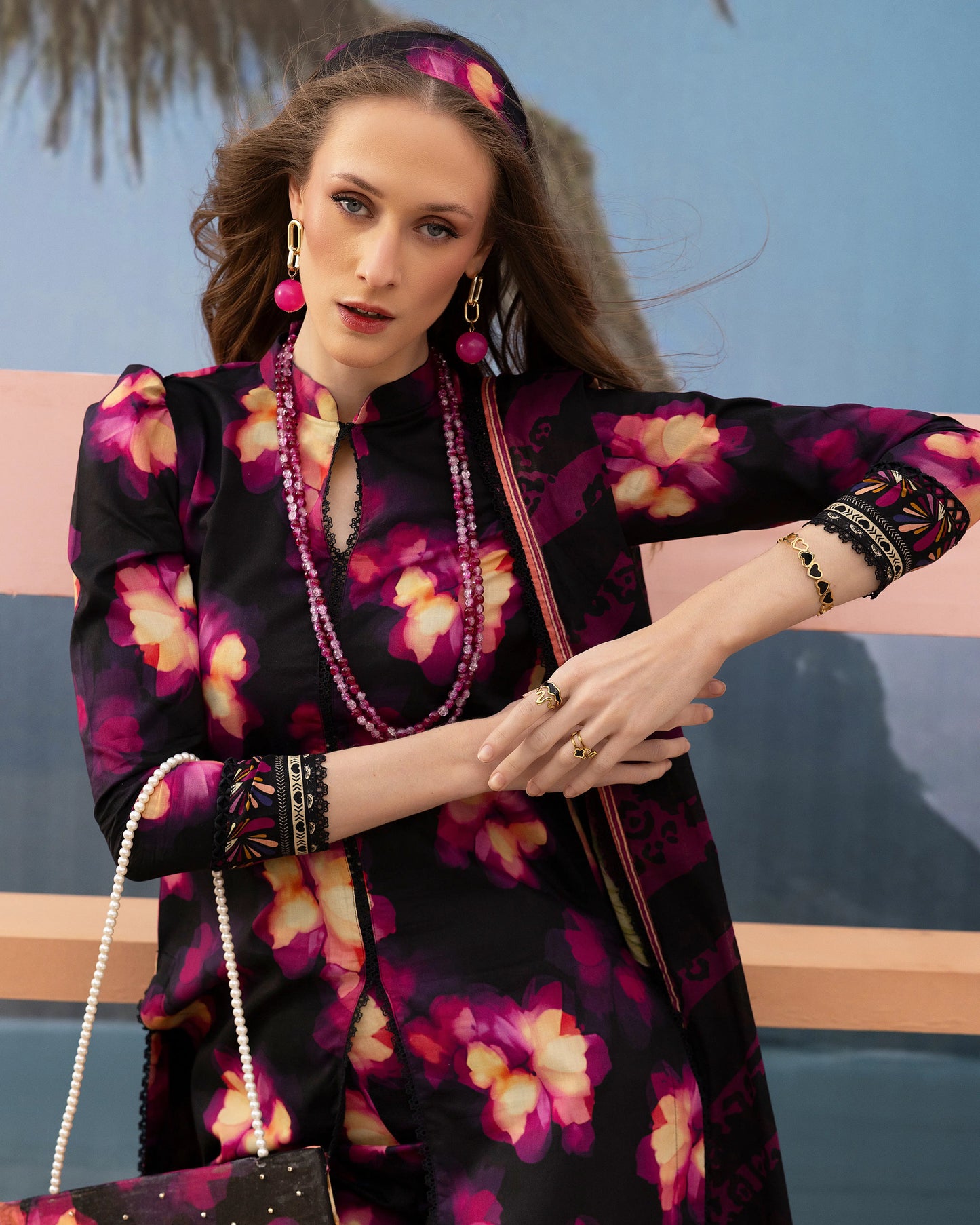 Plum Blossom - 3 Piece Unstitch