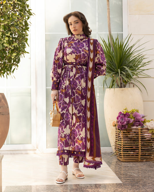 Violet Reverie - 3 Piece Unstitch