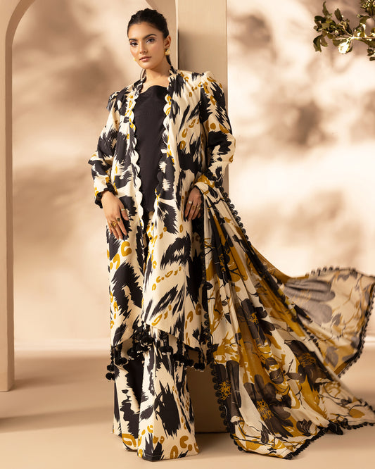 Unstitched Viscose Digital Printed Collection With Diamond Digital Printed Dupatta