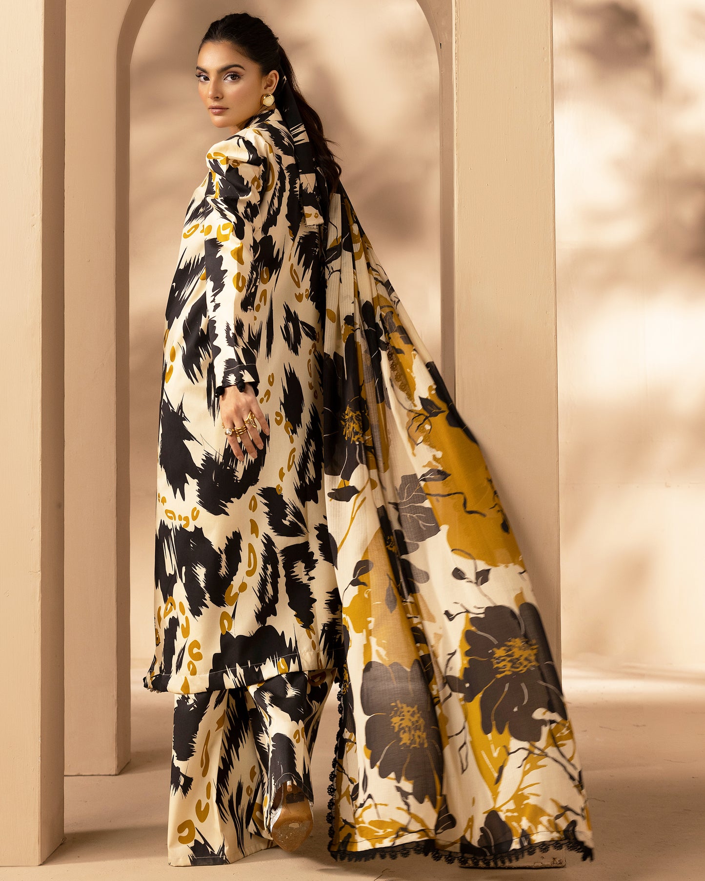 Unstitched Viscose Digital Printed Collection With Diamond Digital Printed Dupatta