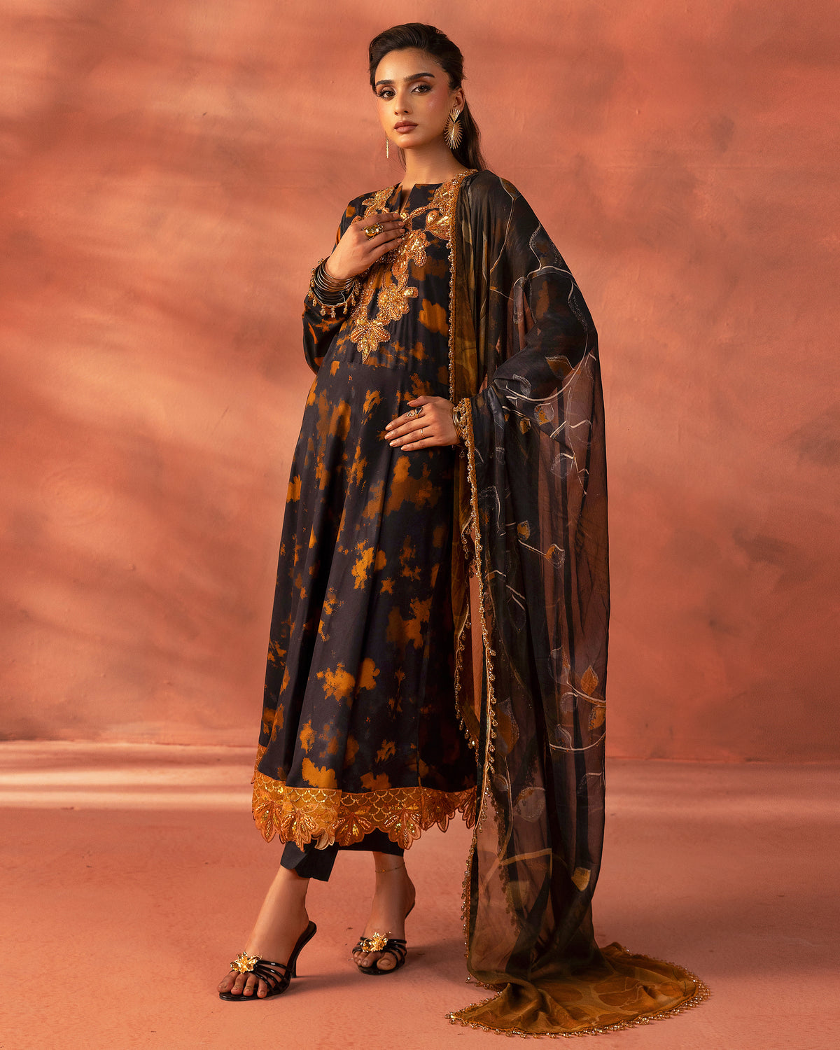 Amber Dusk – 3-Piece Unstitched