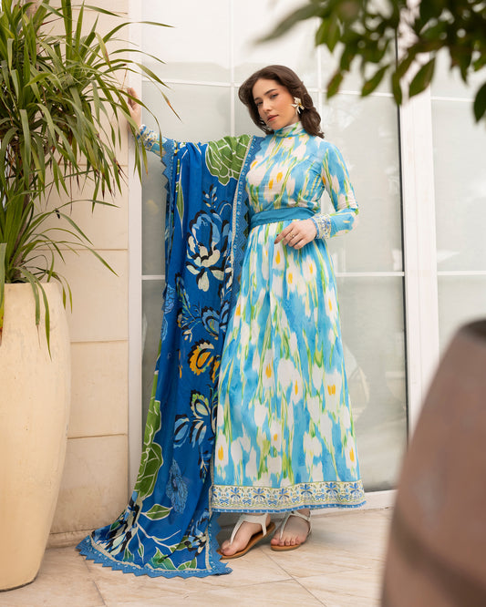 Blue Mirage - 3 Piece Unstitch