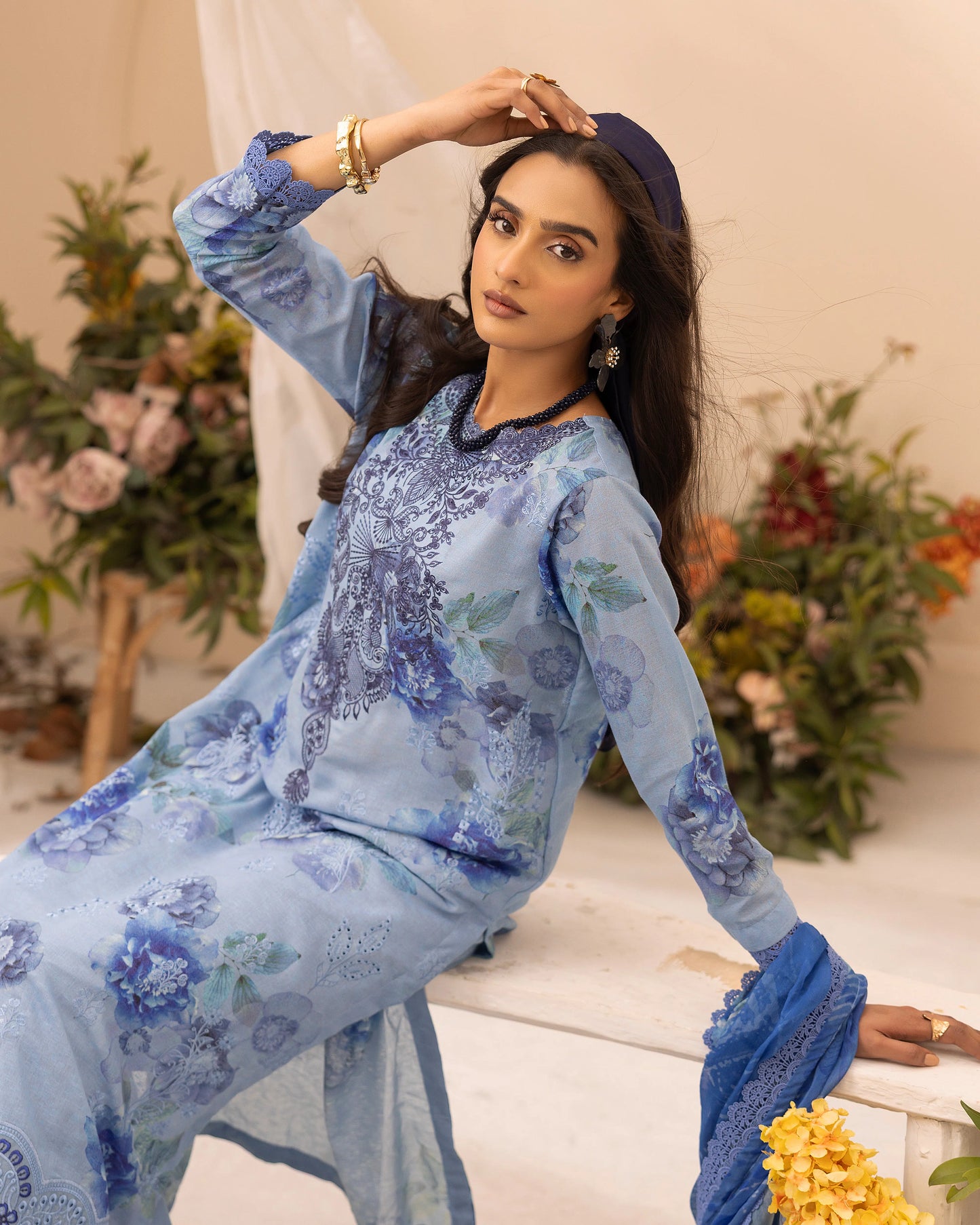 Blue Serenity - 3 Piece Unstitch