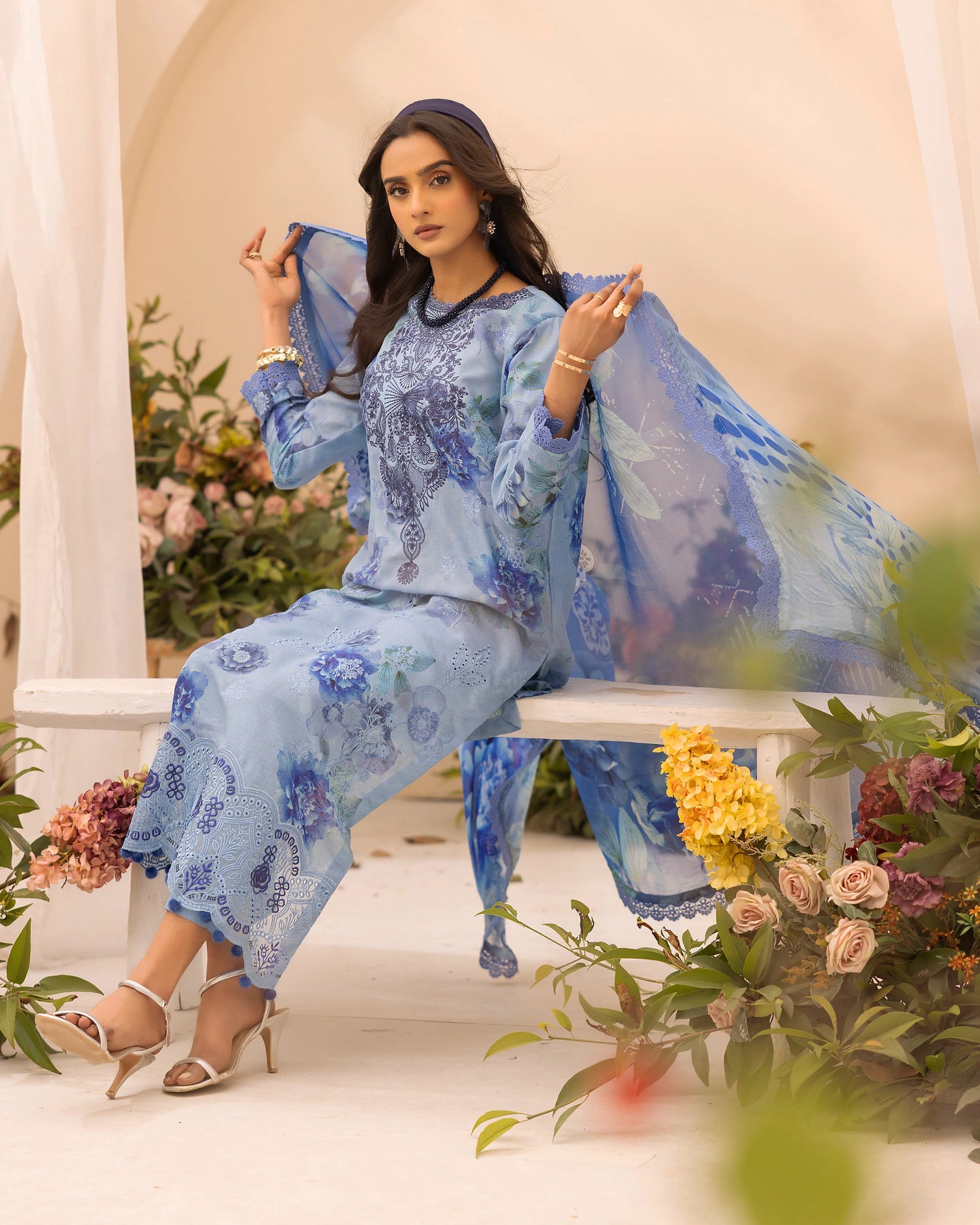 Blue Serenity - 3 Piece Unstitch