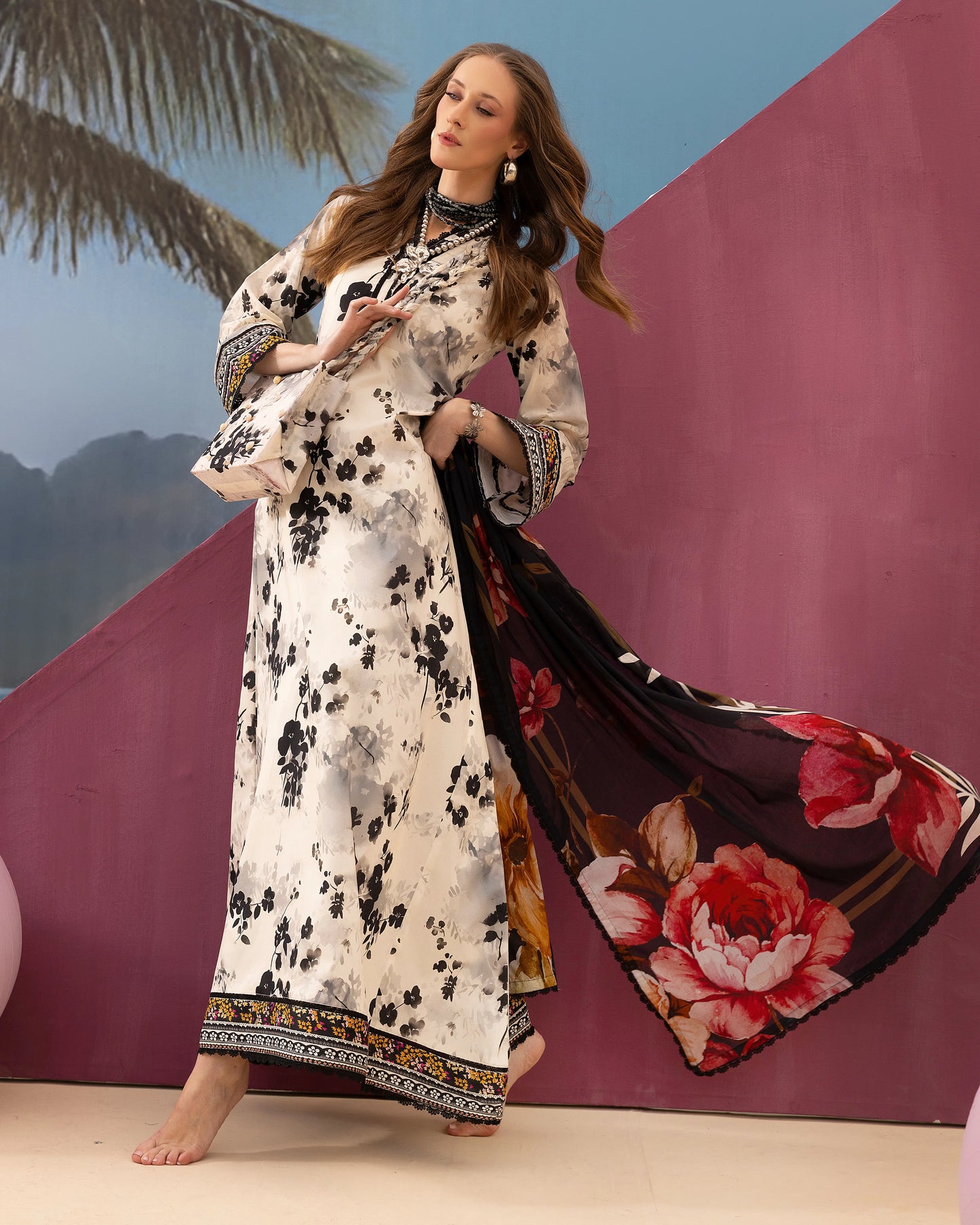 Ivory Noir - 3 Piece Unstitch