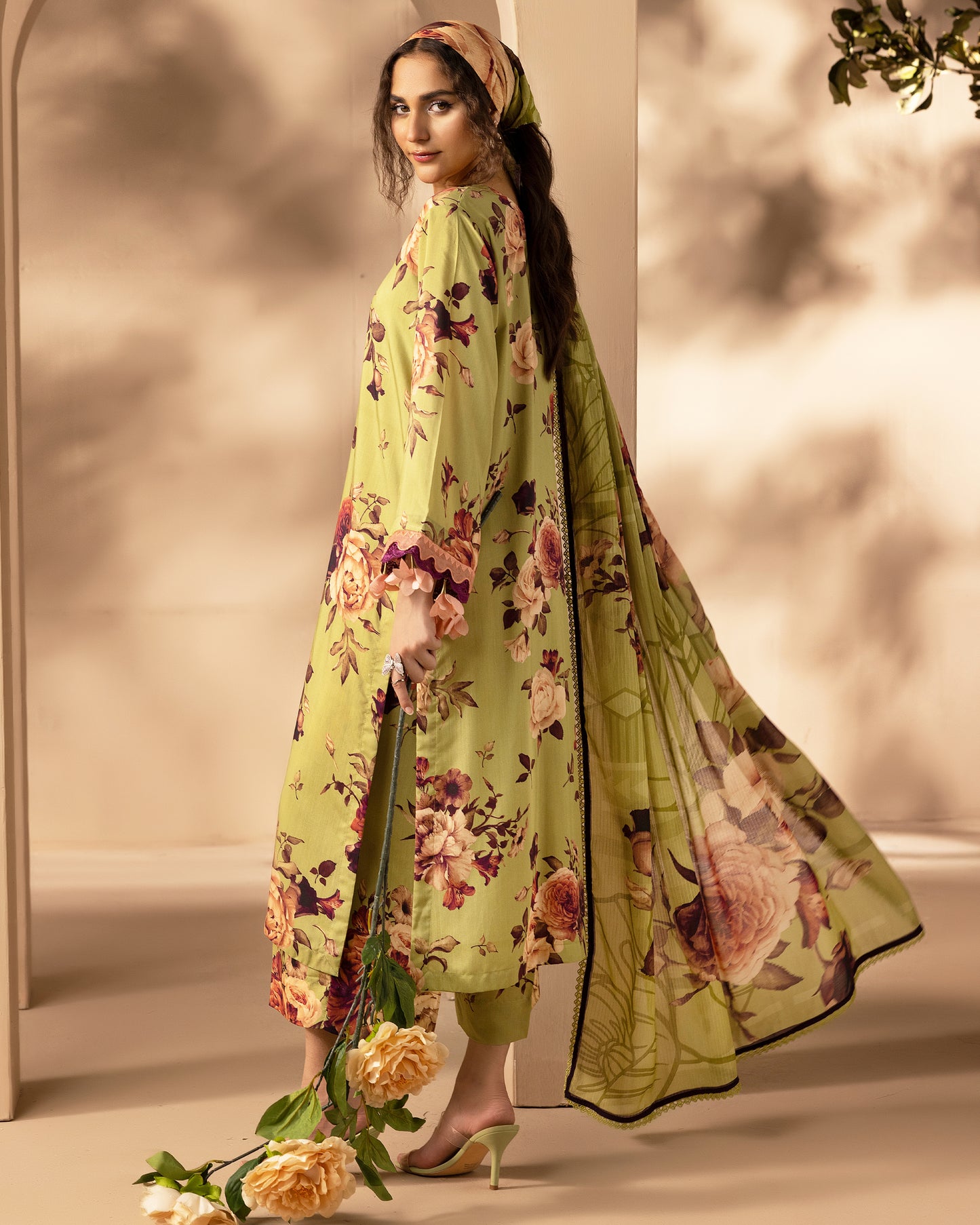 Unstitched Viscose Digital Printed Collection With Diamond Digital Printed Dupatta
