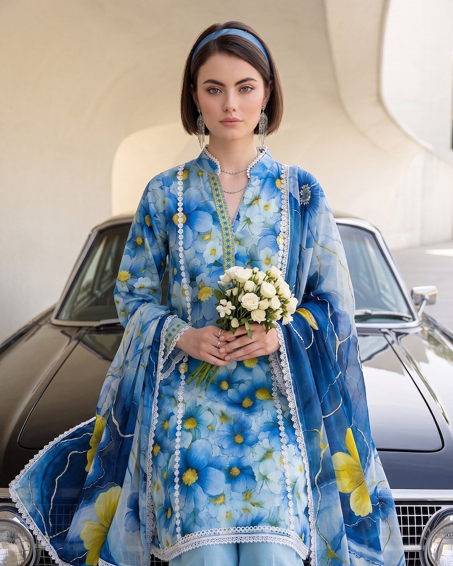 Sapphire Skies - 3 Piece Unstitch