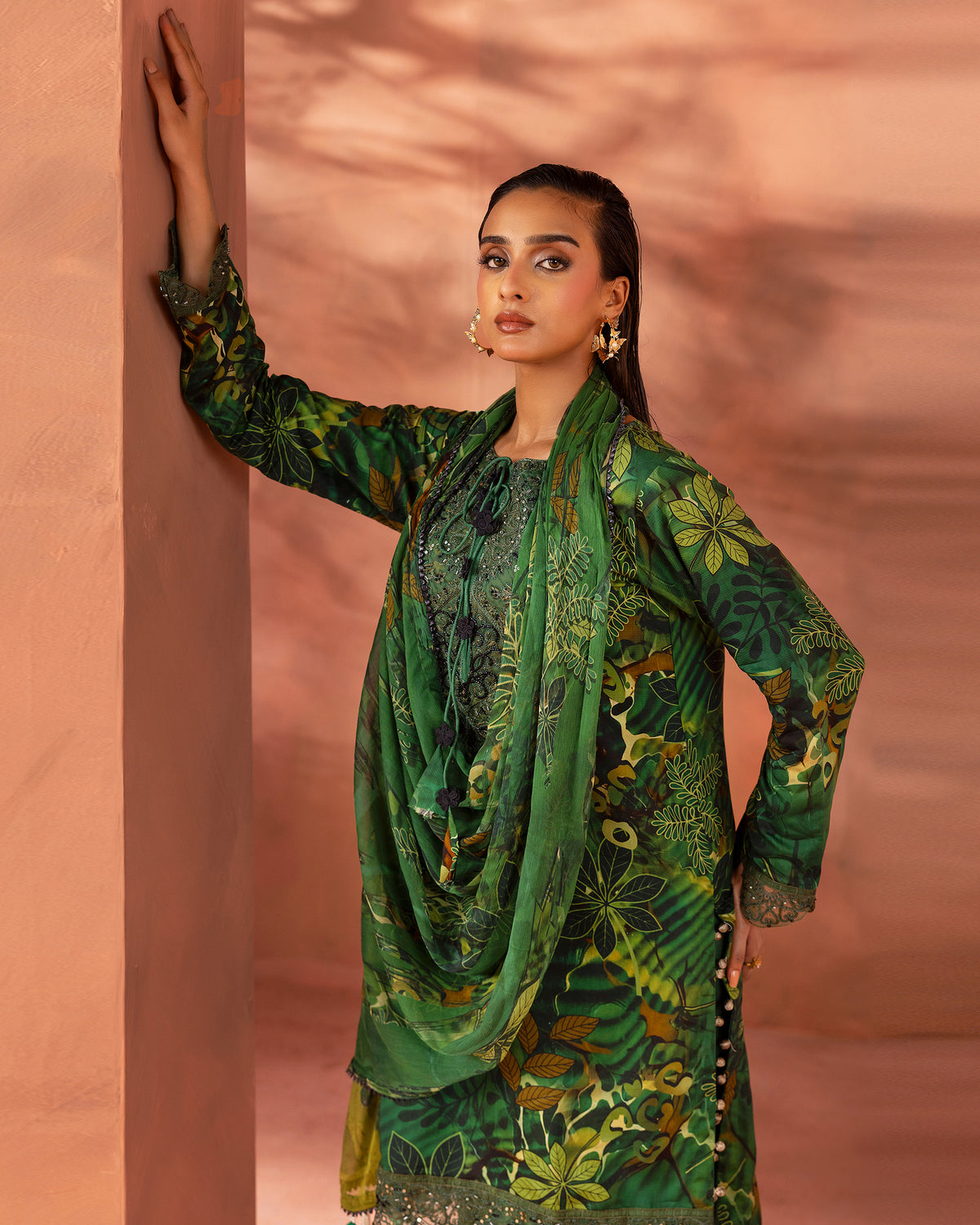 Emerald Meadow – 3-Piece Unstitched