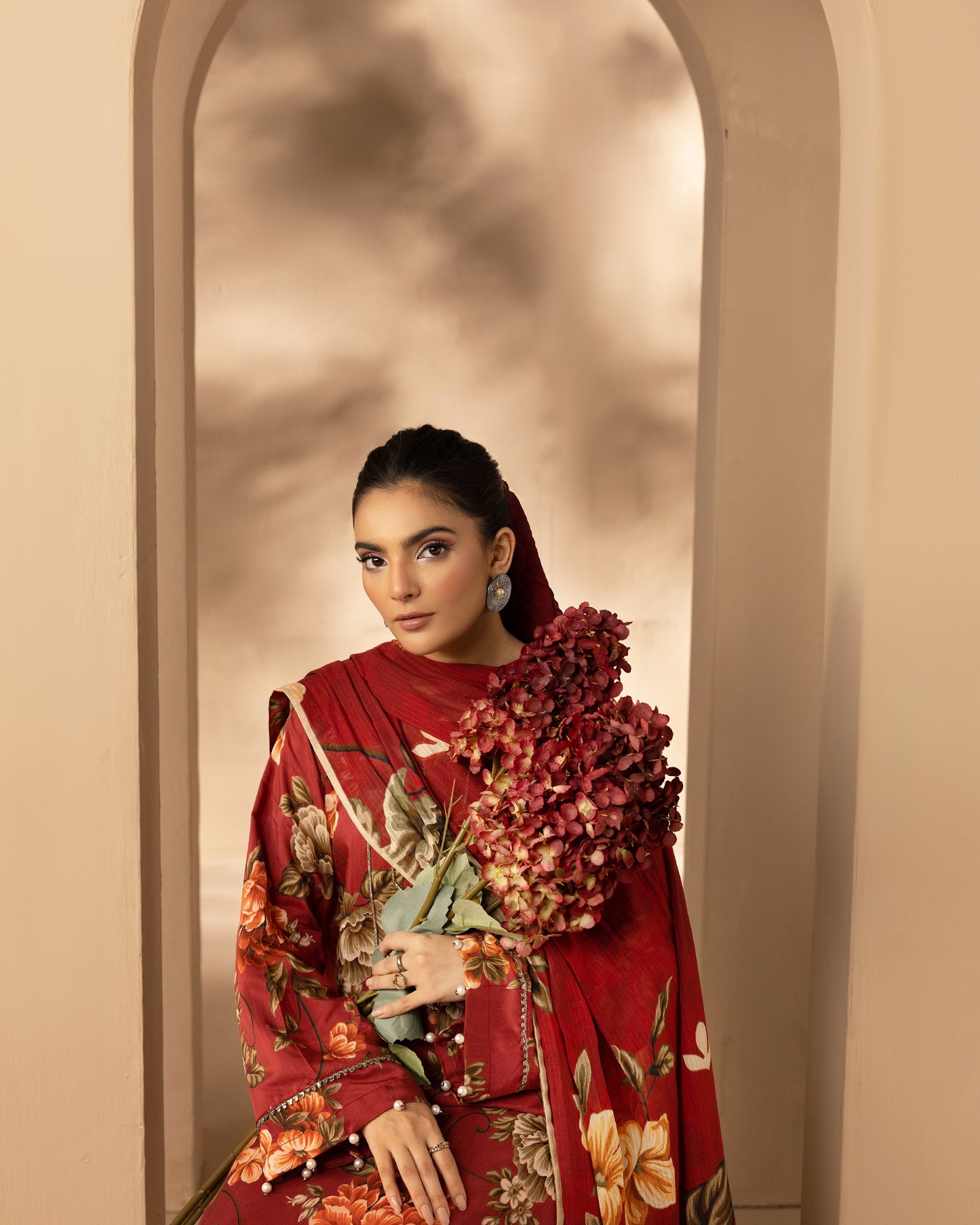 Unstitched Viscose Digital Printed Collection With Diamond Digital Printed Dupatta