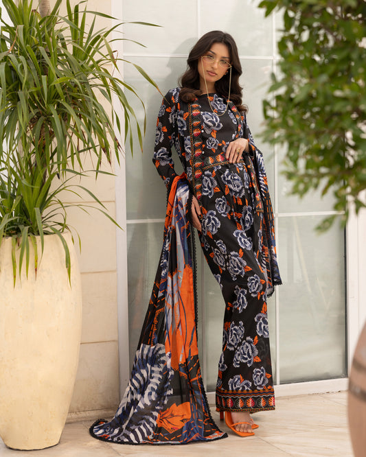 Saffron Noir - 3 Piece Unstitch