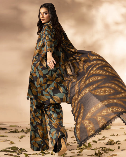 Unstitched Viscose Digital Printed Collection With Diamond Digital Printed Dupatta