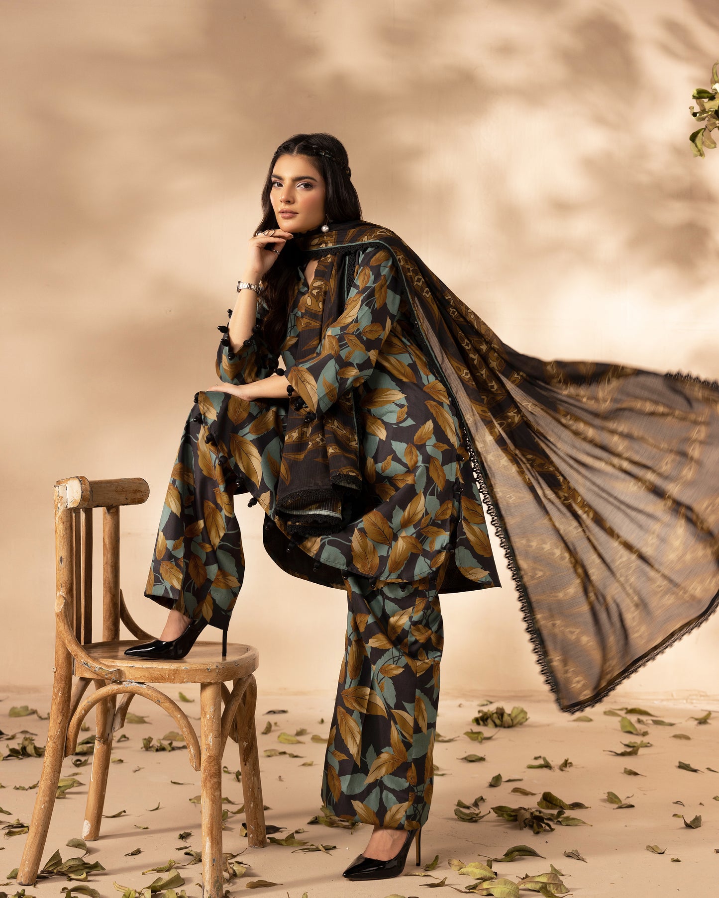 Unstitched Viscose Digital Printed Collection With Diamond Digital Printed Dupatta