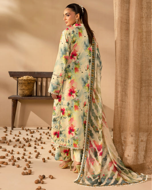 Staple Dora Digital Printed Collection With Diamond Printed Dupatta