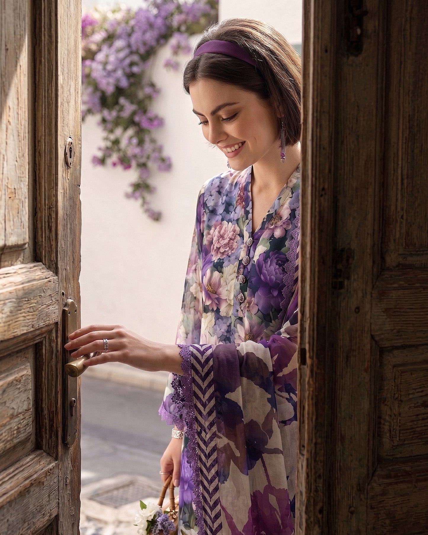 Orchid Maze - 3 Piece Unstitch