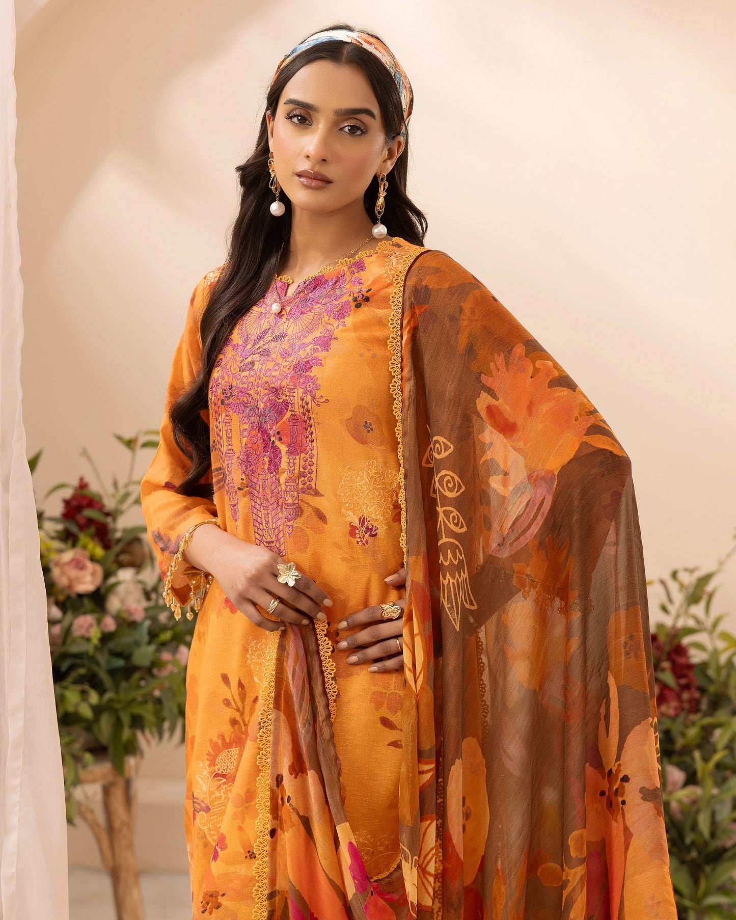 Sunset Marigold - 3 Piece Unstitch