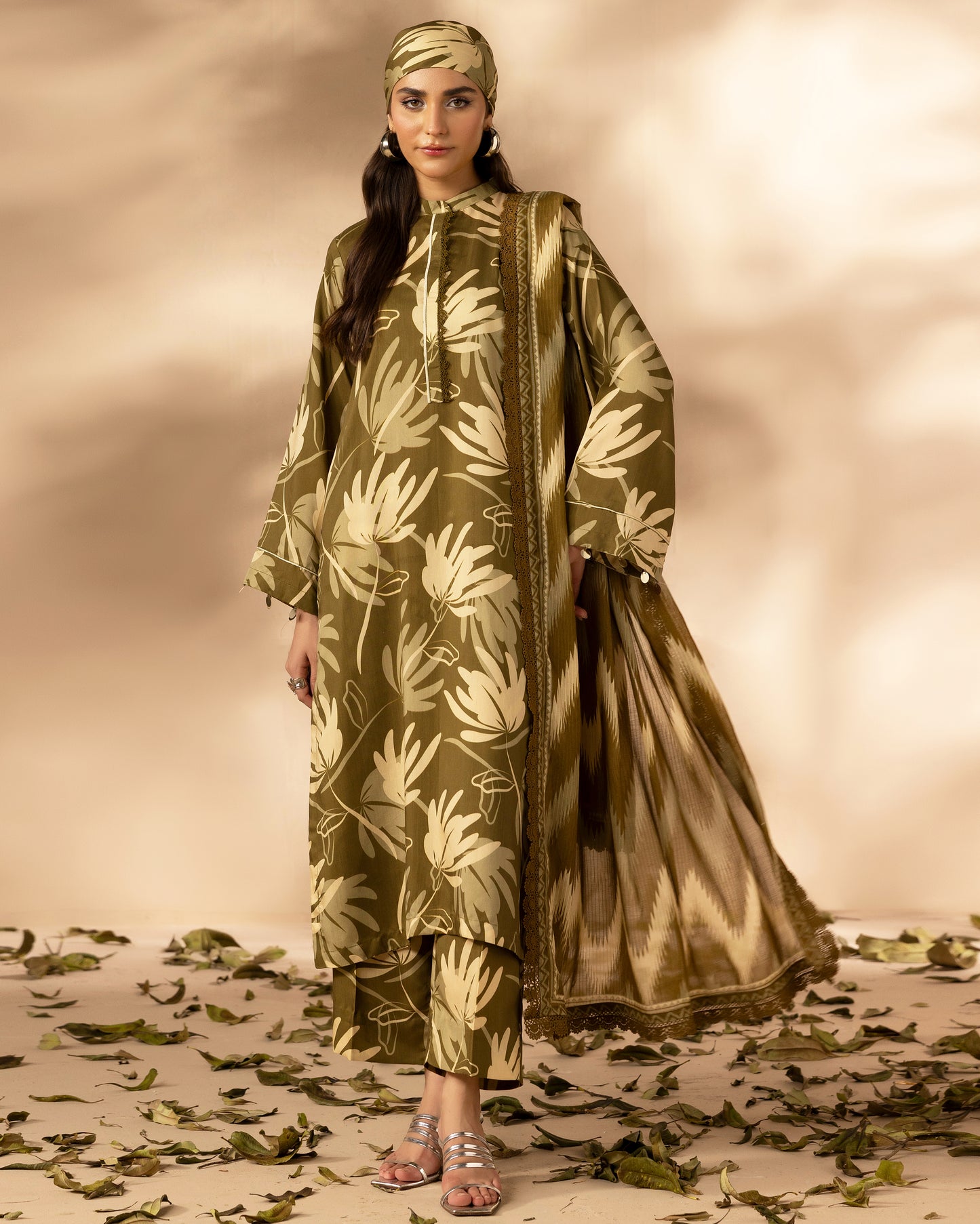 Unstitched Viscose Digital Printed Collection With Diamond Digital Printed Dupatta