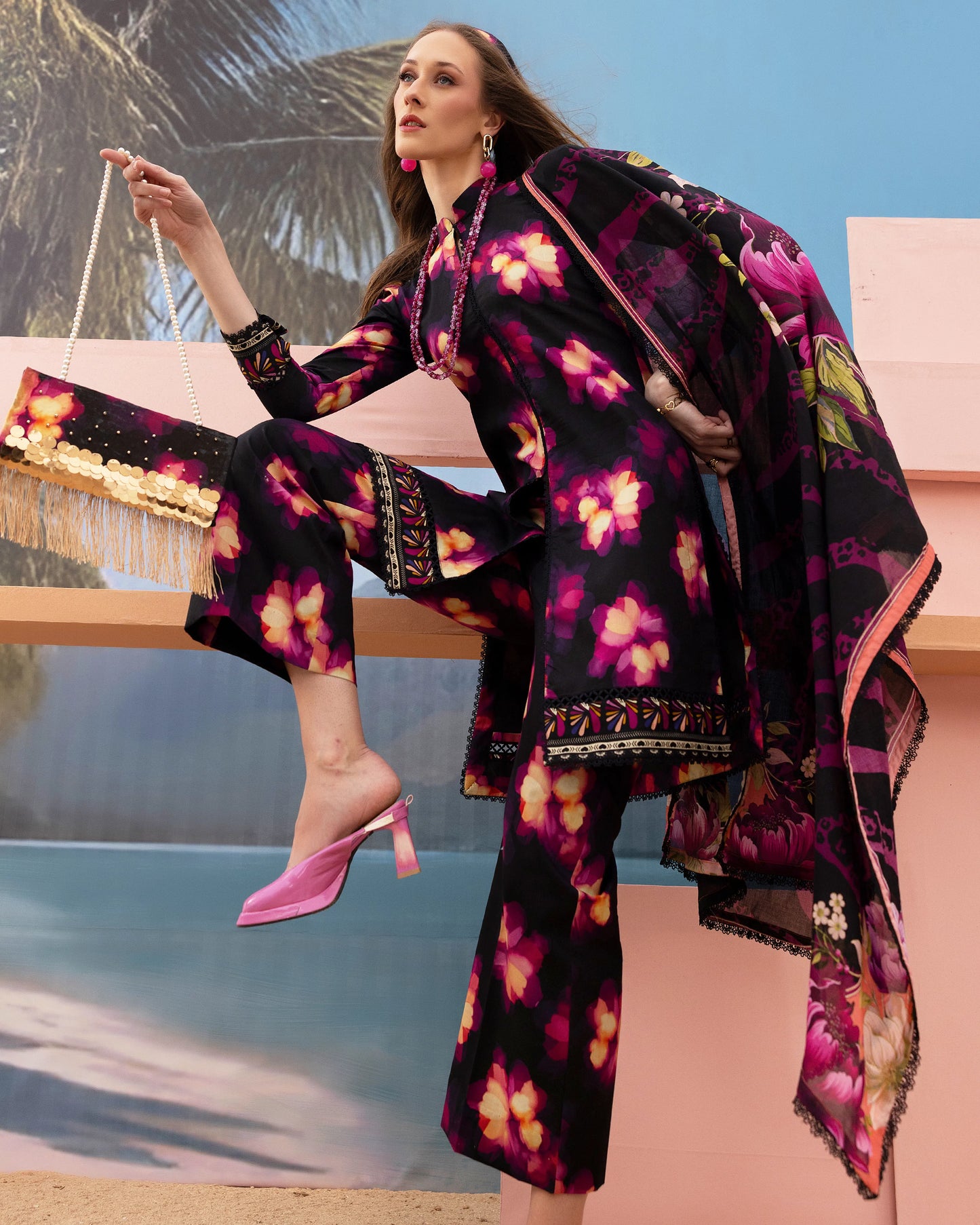 Plum Blossom - 3 Piece Unstitch