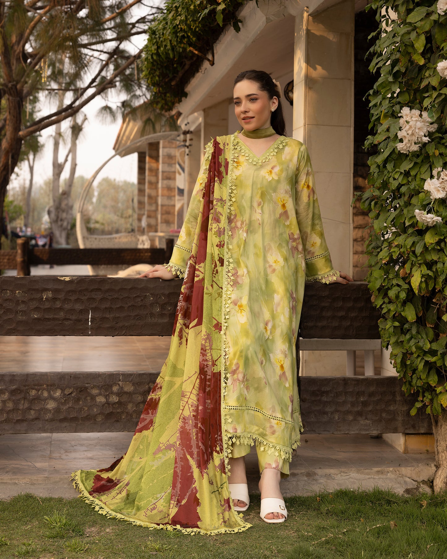 Olive Reverie - 3 Piece Unstitch