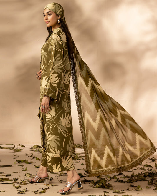 Unstitched Viscose Digital Printed Collection With Diamond Digital Printed Dupatta