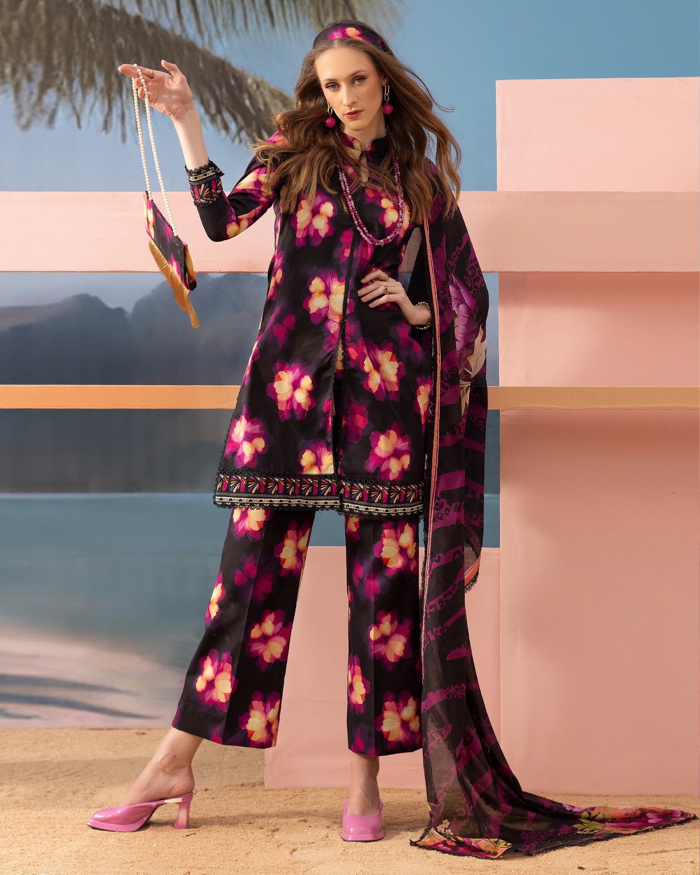 Plum Blossom - 3 Piece Unstitch