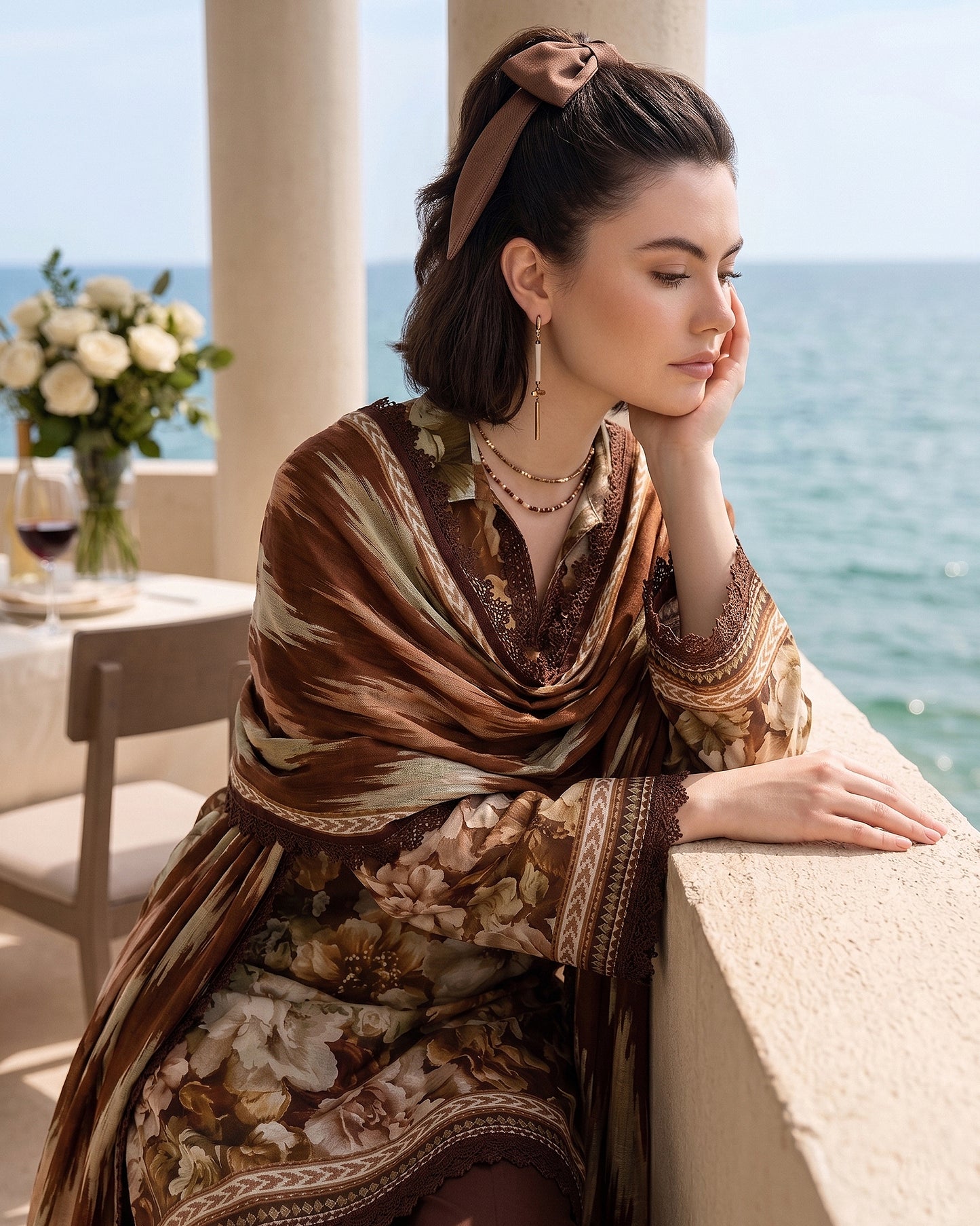 Espresso Rose - 3 Piece Unstitch