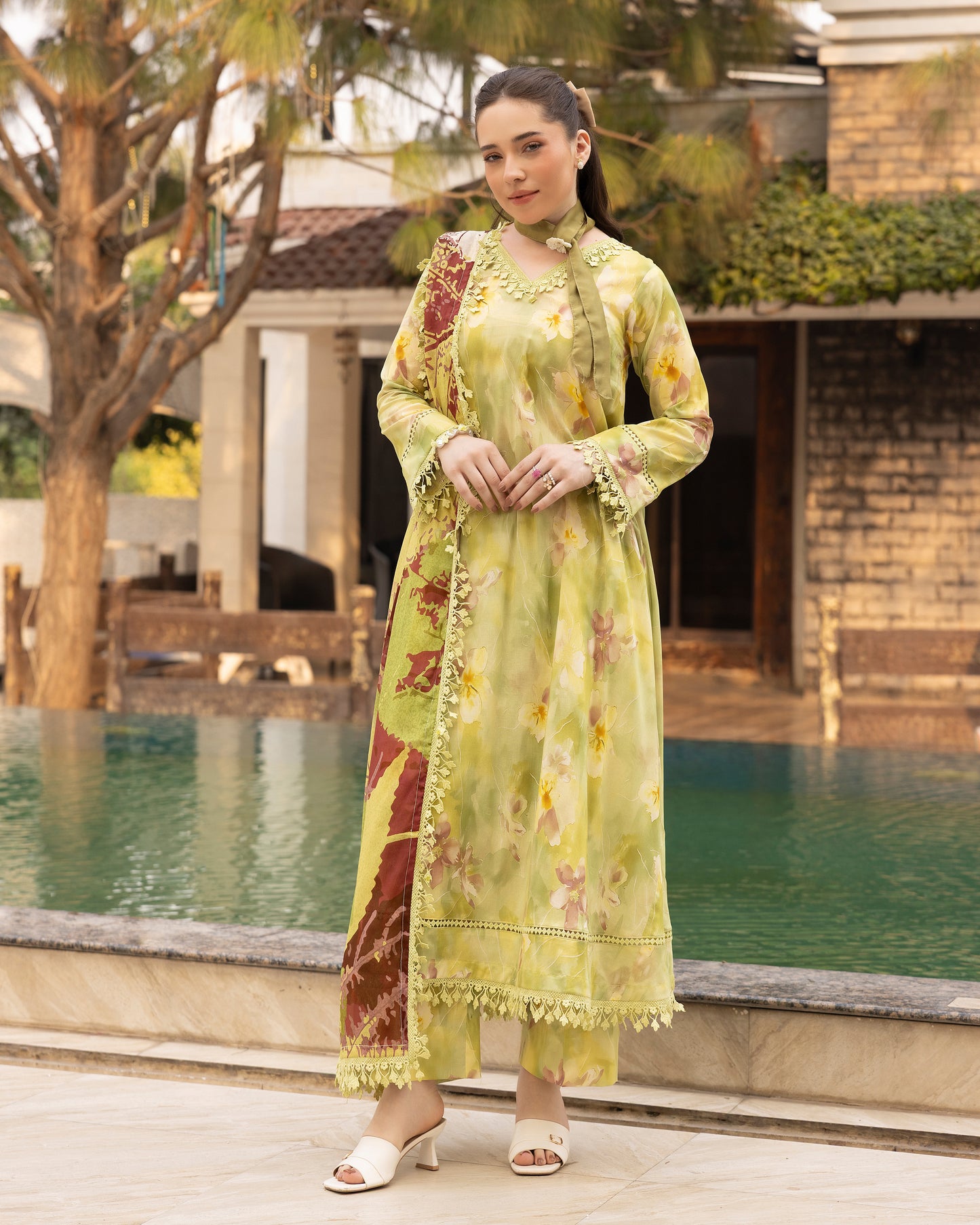 Olive Reverie - 3 Piece Unstitch