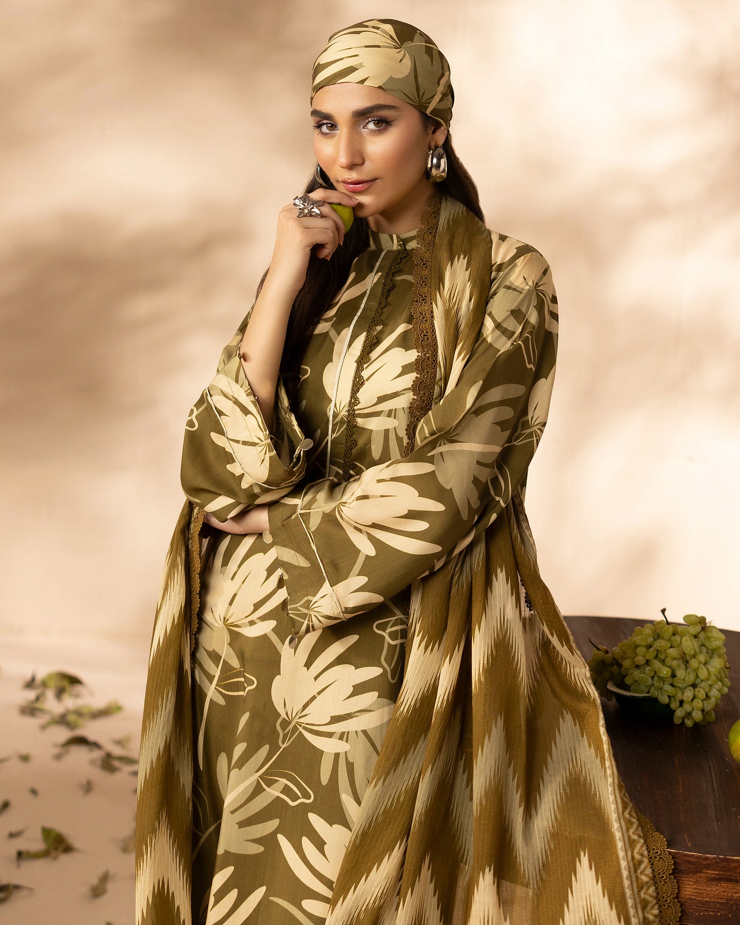 Unstitched Viscose Digital Printed Collection With Diamond Digital Printed Dupatta