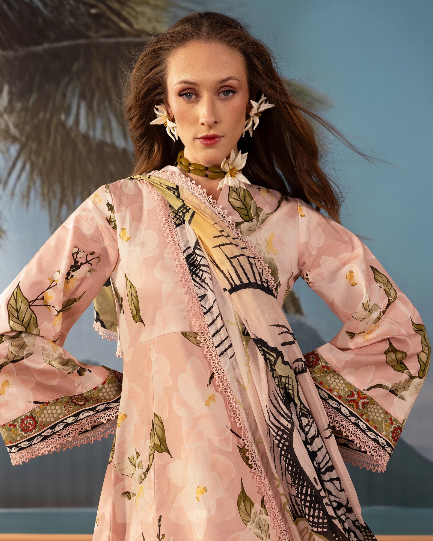 Blush Petal Grace - 3 Piece Unstitch