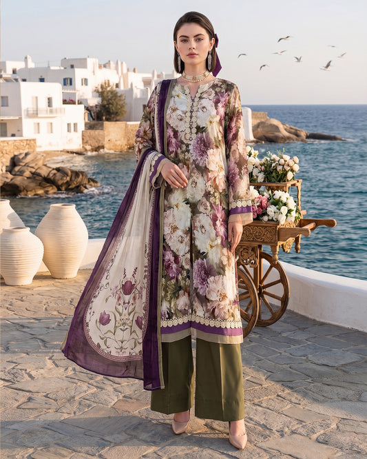 Elysian Garden - 3 Piece Unstitch