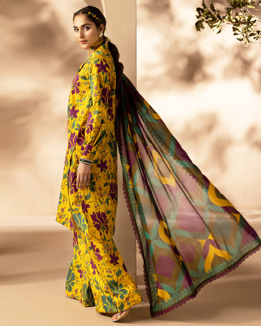 Unstitched Viscose Digital Printed Collection With Diamond Digital Printed Dupatta