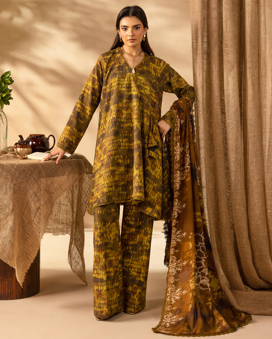 Staple Dora Digital Printed Collection With Diamond Printed Dupatta