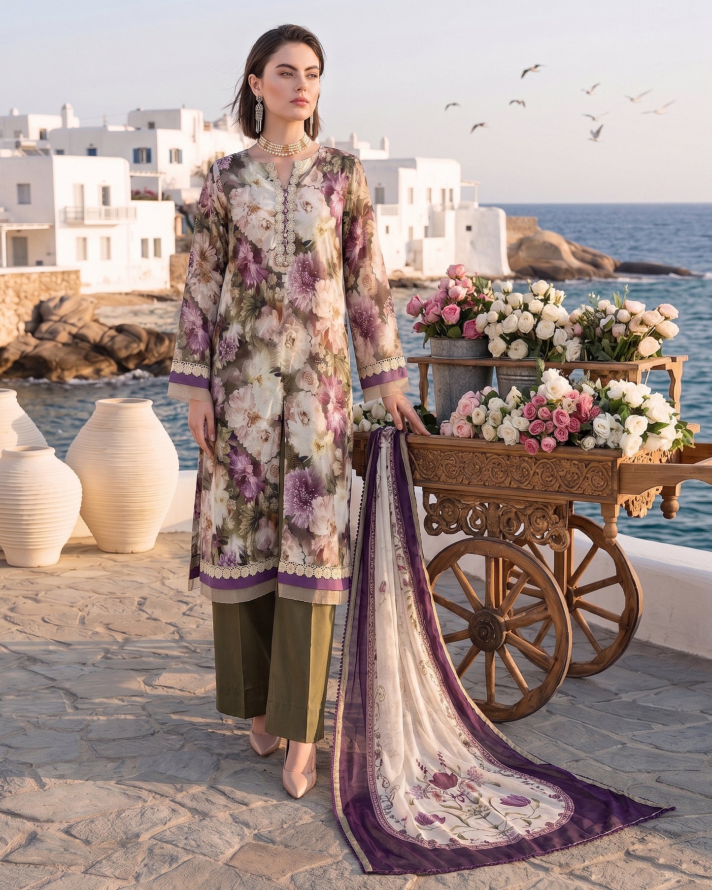 Elysian Garden - 3 Piece Unstitch