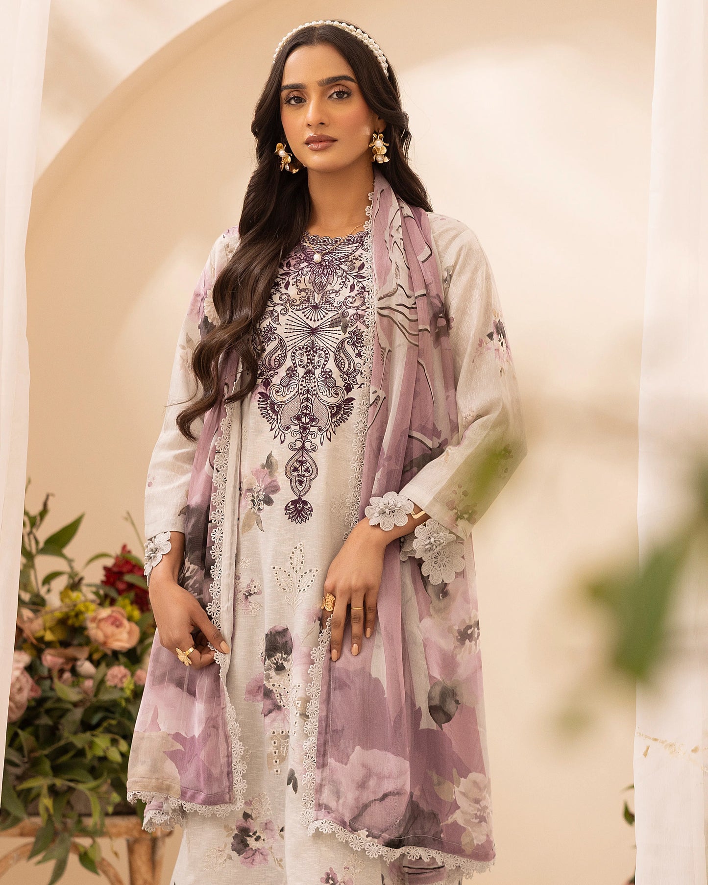 Moonlight Mauve - 3 Piece Unstitch