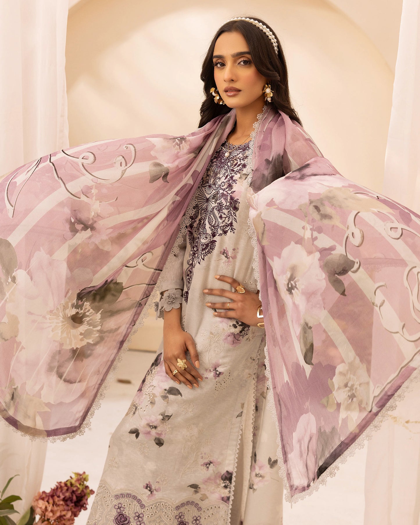 Moonlight Mauve - 3 Piece Unstitch