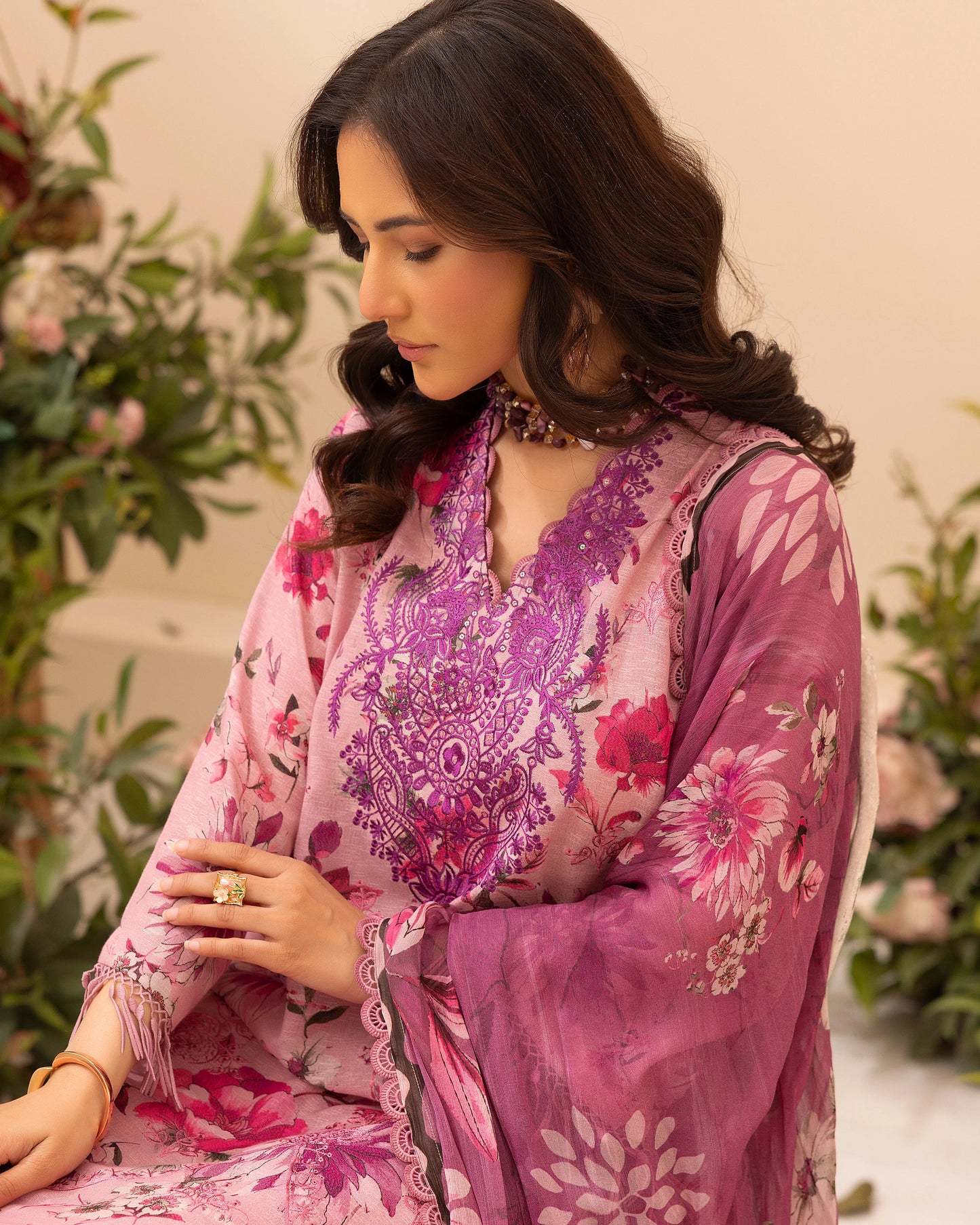Pink Petal Luxe - 3 Piece Unstitch