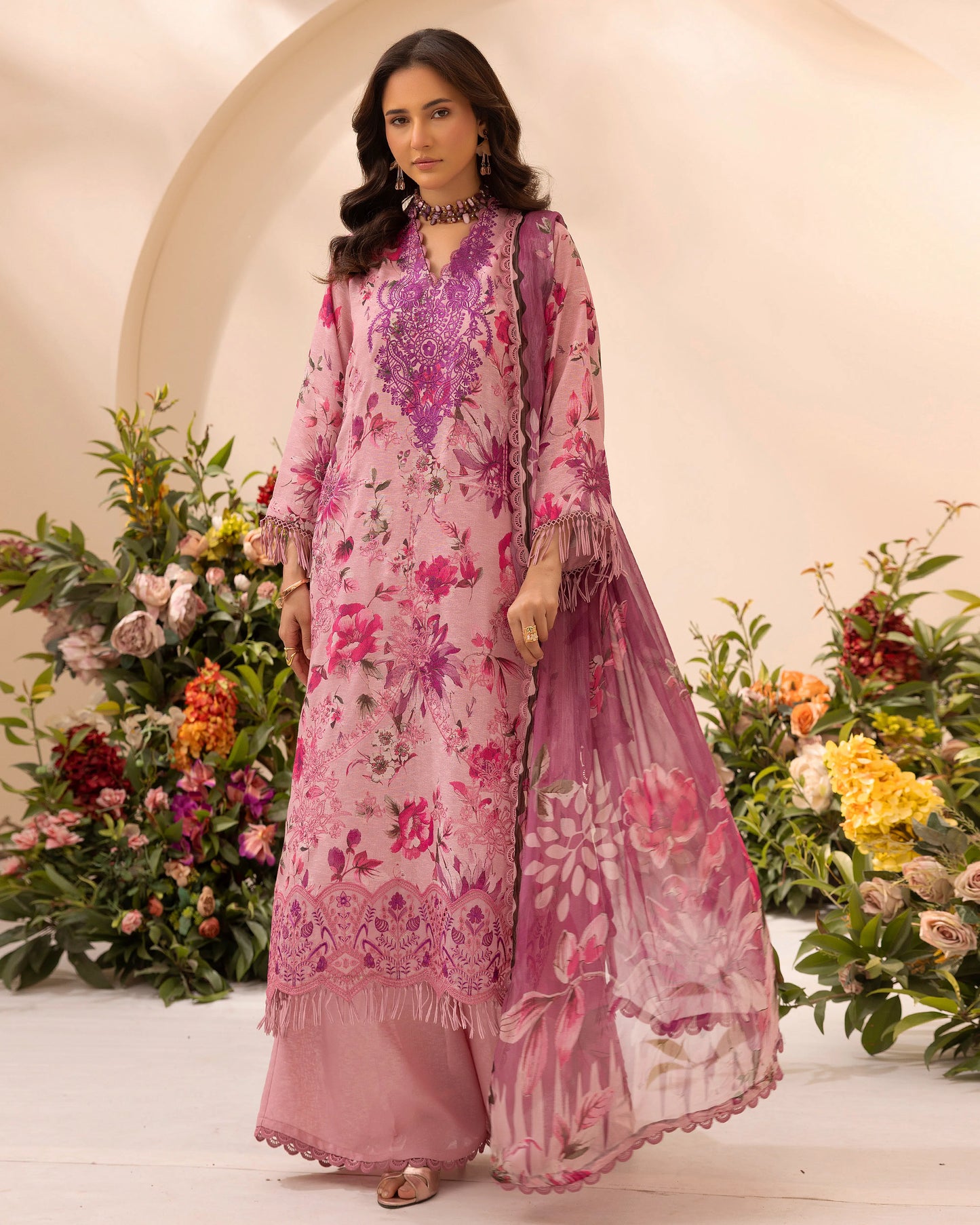 Pink Petal Luxe - 3 Piece Unstitch