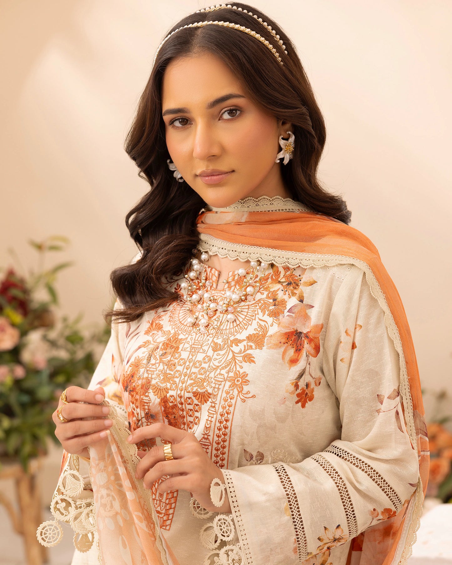 Apricot Ensemble - 3 Piece Unstitch