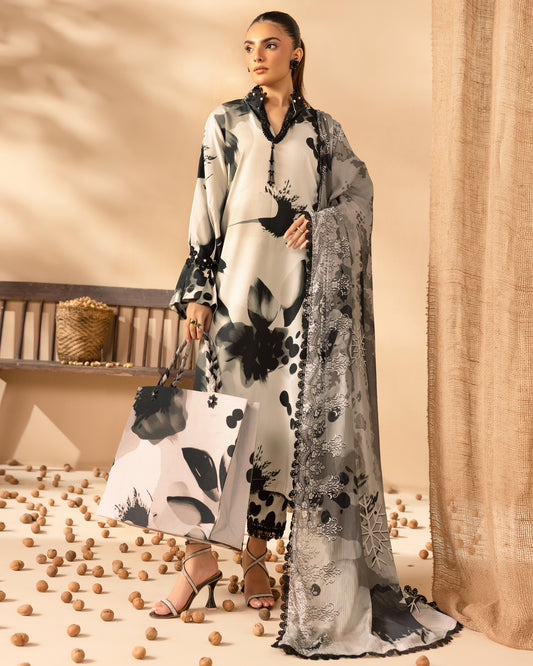 Staple Dora Digital Printed Collection With Diamond Printed Dupatta