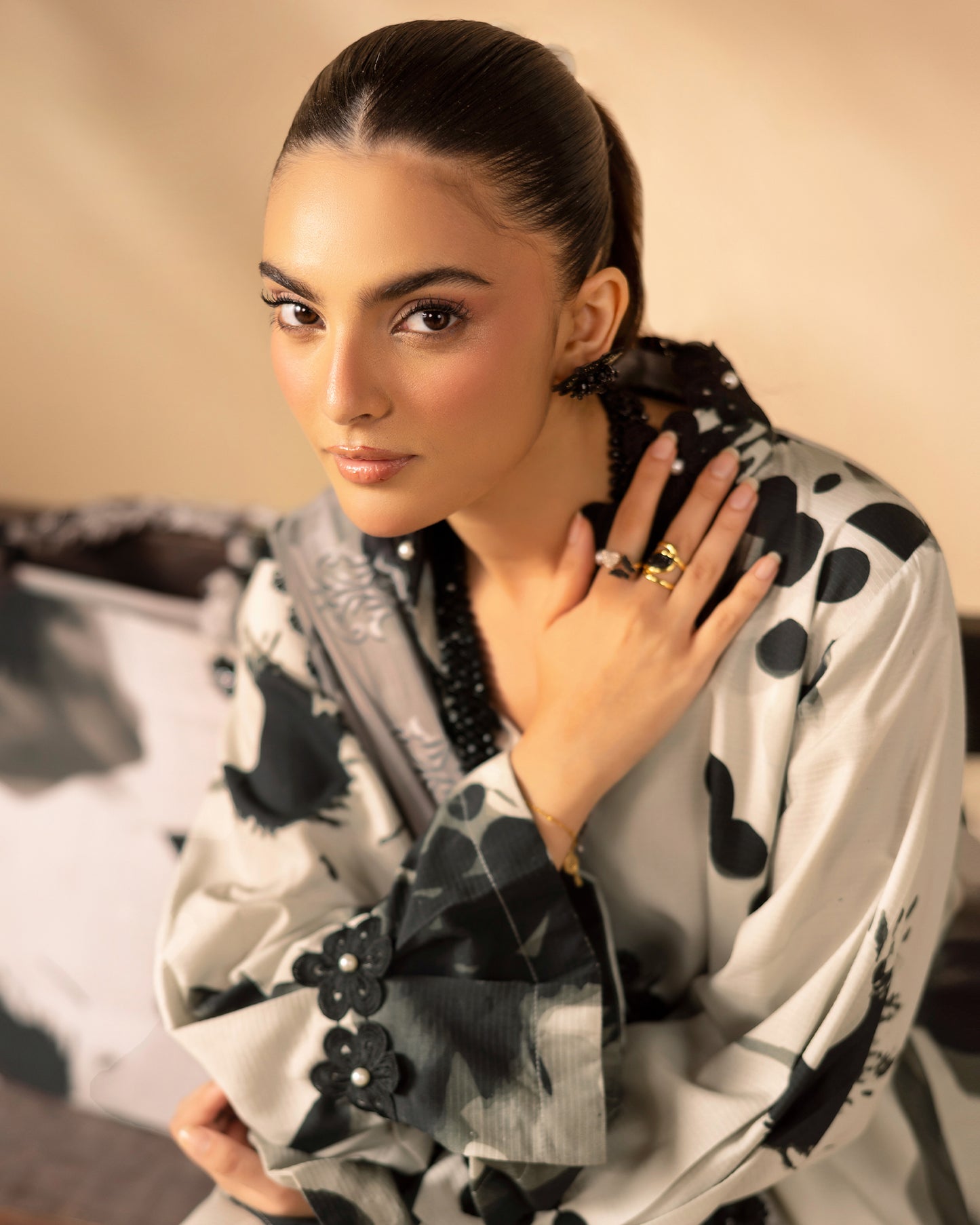 Staple Dora Digital Printed Collection With Diamond Printed Dupatta